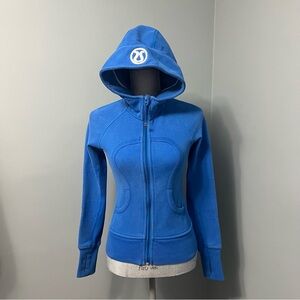 LULULEMON Scuba Hoodie Stretch Beaming blue women’s size 2